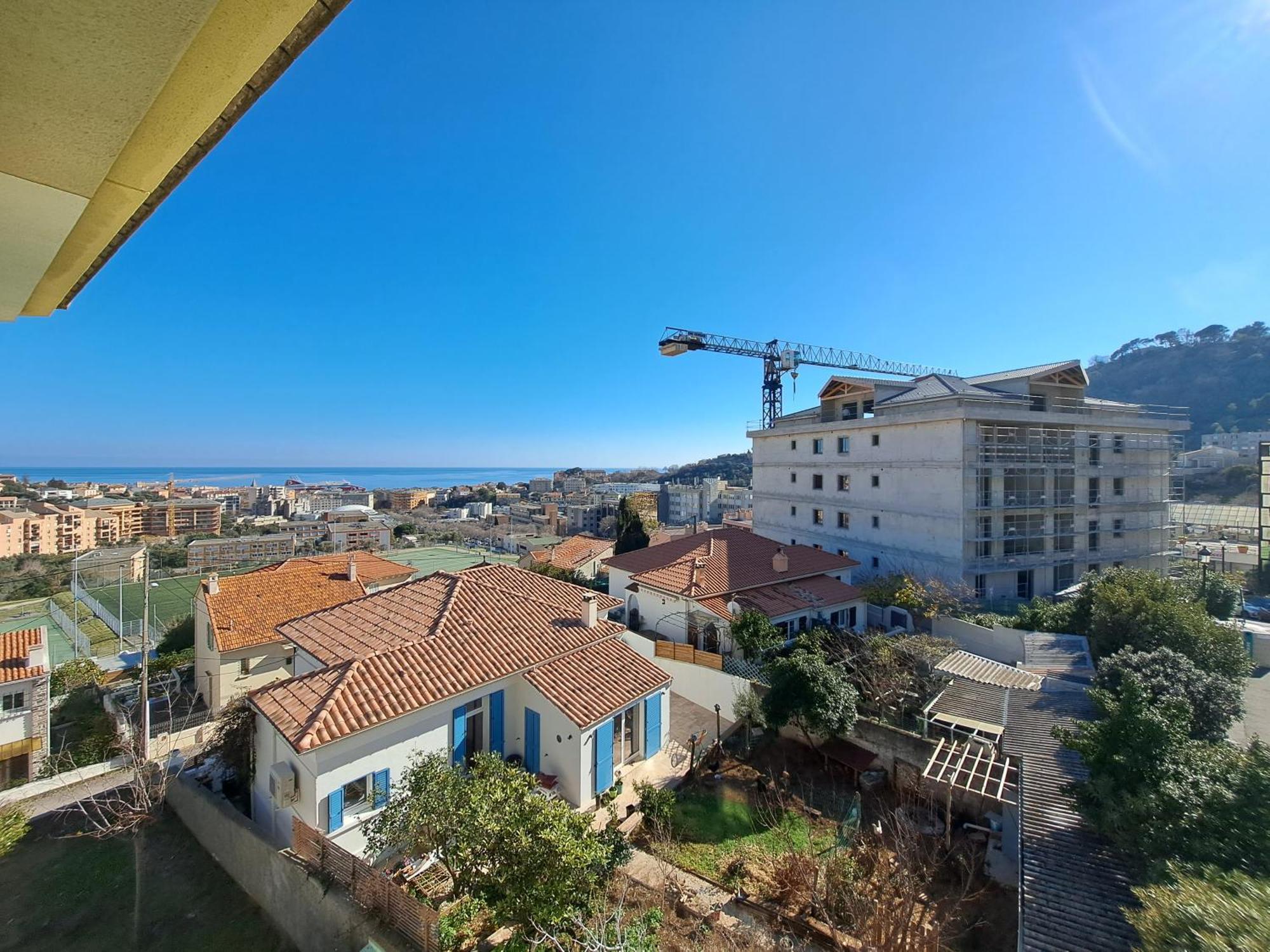 Grand T2 Proche Centre Ville, Vue Mer Et Montagne Бастія Екстер'єр фото